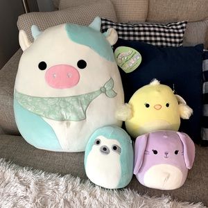 WEEKEND SALE Squishmallow Belana The Cow 16”